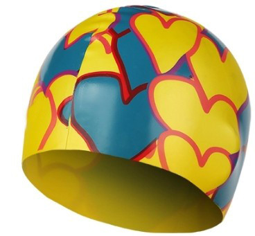 High Elasticity Waterproof Swim Cap Non Corrosive For Adults