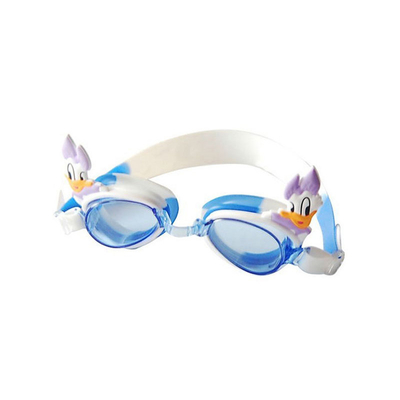2021 New Custom Logo Print Anti Fog Adjustable Silicone Funny Cartoon Circle Swimming Glasses Eyewear For Kids