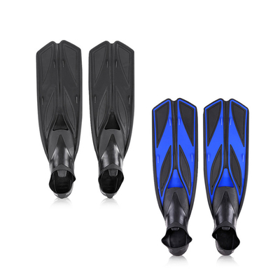 Ergonomic Design Full Foot Snorkeling Fins For Scuba Diving Swimming