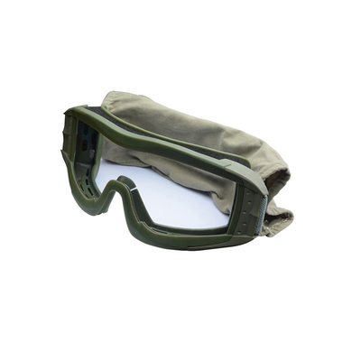 TPE Frame Military Tactical Goggles Scratch Resistant For Shooting / Hunting