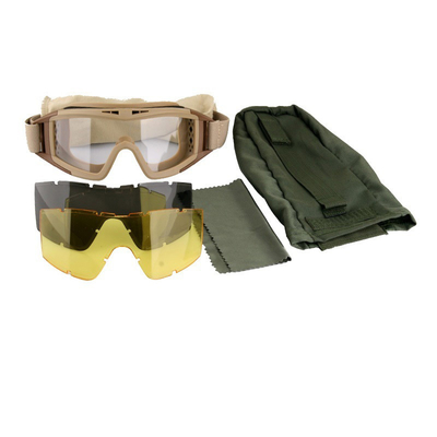 Lightweight Military Safety Goggles Comfortable Tactical Ballistic Goggles