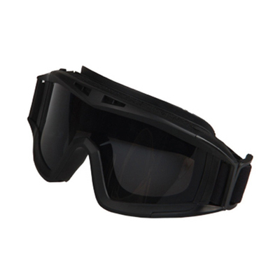 Windproof PC Lens Military Safety Goggles With High Impact Resistance