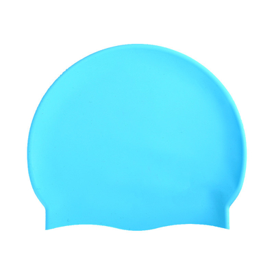 Odorless Watertight Silicone Swimming Hats For Long Hair Drying