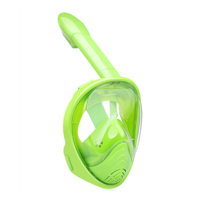 Kids Swimming Detachable Full Face Snorkel Gear Anti Fog Leak Proof