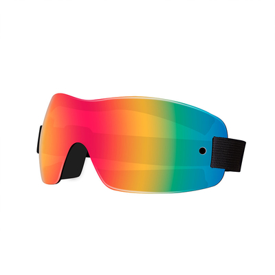 Horse Racing Anti Impact Skydiving Glasses UV400 Protection With Adjustable Strap