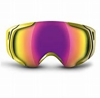 Flexible TPU Frame Snow Ski Goggles , Comfortable Mirrored Snowboard Goggles