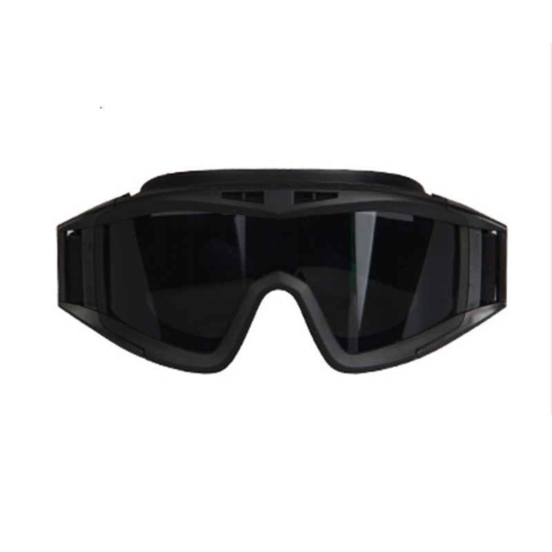 Windproof PC Lens Military Safety Goggles With High Impact Resistance