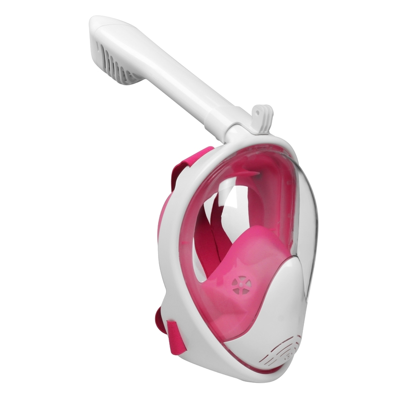 Anti Leakage 180 Degree Panoramic Full Face Snorkel Mask For Adults Teenagers