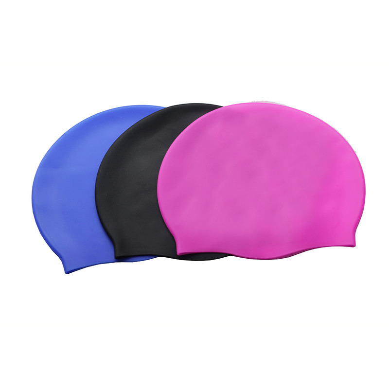 Fashionable Anti - Dust Waterproof Swim Cap High Grade Silicone Swim Caps
