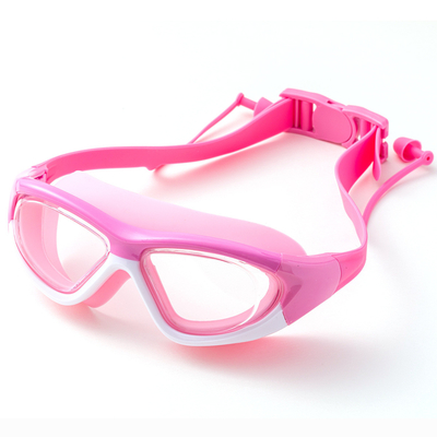 De Zwemmende Beschermende brillen van de kinderen Antimist met de Lens Overmaatse Sporten Eyewear van Oorstoppen